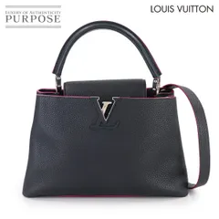 新品同様 ルイ ヴィトン LOUIS VUITTON カプシーヌ PM 2way ショルダー ハンド バッグ トリヨンレザー コバルト M42245 90314161