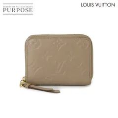 美品 ルイ ヴィトン LOUIS VUITTON モノグラム アンプラント ジッピー コインパース コインケース レザー トゥルトレール M68696 90315117