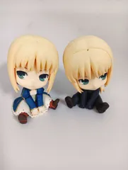 Fate ZERO セイバーのフィギュア２体セット