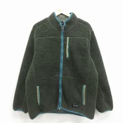 XL/古着 エディーバウアー 長袖 フリース ジャケット メンズ 濃緑 26jan29