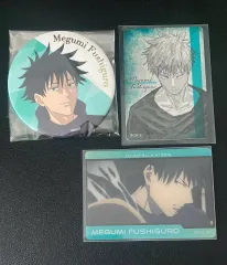 まとめ売り）呪術廻戦 伏黒 恵 缶バッジ マグネット カード グッズ