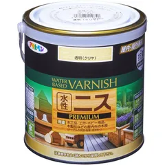 （まとめ買い）アサヒペン 水性ニス PREMIUM 0.7L 透明(クリヤ) 【×3セット】