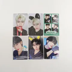 ZEROBASEONE リッキー YOUTH IN THE SHADE MAKESTAR WITHMUU  PREZENT 封入 特典 6枚セットトレカ フォト カード  Ricky ゼベワン ZB1