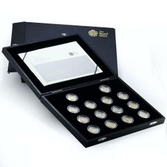 1984年フランクリンミント米国オリンピック切手コレクション(.925銀)24 