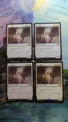 MTG 自然の律動 日本語4枚セット MTG 野生の律動 日本語4