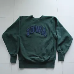 90s チャンピオン リバースウィーブ アイオワ スウェット L アメリカ産