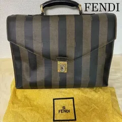 <<『琥珀様』専用>>フェンディ　FENDI s.a.s. ペカン柄 大容量 3室構造 ブリーフケース