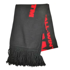 OFF-WHITE オフホワイト FALL-WINTER 19-20 フリンジ マフラー F ブラック メンズのサムネイル