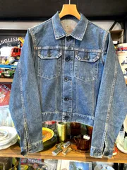 MP212) Levi's リーバイス 70768-08 デニムジャケット 日本製 Mサイズ 古着 現状品