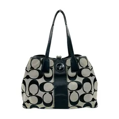 コーチ COACH トートバッグ　ハンド　シグネチャー