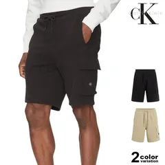 カルバンクライン ジーンズ スウェット ショートパンツ Calvin Klein Jeans Woven Label Short ハーフパンツ ロゴ メンズ 短パン スウェットパンツ ボトムス ブランド 大きいサイズ J30J327284