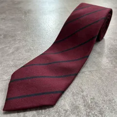 【ストライプ】レジメンタルストライプネクタイ シルク100% メンズ 日本製 ボルドー ワインレッド 黒色 ブラック 斜めストライプ クラシックデザイン トラッドスタイル スーツコーデ ビジネス向け
