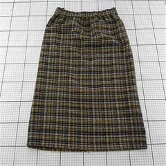 ◇ ⊇ コムサ イズム COMME CA ISM チェックスカート レディース E  【1601300036851】