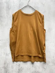 新品 alicia PAGEBOY アリシアページボーイ ノースリーブ カットソー sizeF/茶 ■◆レディース