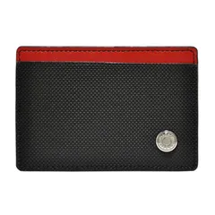 【新品】 [タケオキクチ] パスケース ブランドショッパー付き ギフト包装 アミーゴ メンズ 当社限定 別注モデル 05019 ICカードケース 定期入れ 牛革 レザー 【31】 ブラック/レッド 1