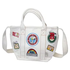 スヌーピー ショルダーバッグ IP.デリ.シシュウ.Peanuts-0Y ミニバッグ Ivory ピーナッツ ルートート ミニトート 2way キャラクター グッズ 