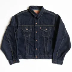 【美品濃紺/バレンシア製】 LEVI'S 【 557XX ビッグE デニムジャケット】44 サード リーバイス ボタン裏555 アメリカ製 26030300