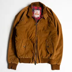 【美品】 BARACUTA 【G9 中綿 コーデュロイ スウィングトップ ハリントンジャケット】 38 ブラウン バラクータ 26030284のサムネイル