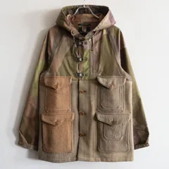 【雰囲気抜群】NIGEL CABOURN【カメラマンジャケット 】48 ハリスツイード ベンタイル ナイジェルケーボン 26030296のサムネイル