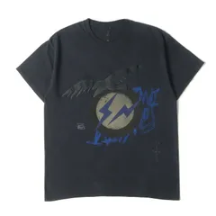 Travis Scott トラヴィス・スコット Tシャツ チャコールブラック サイズ:M | 21SS fragment design Cactus Jack サンダーマーク Tシャツ (Create Tee) | トップス | コラボ【メンズ】【中古】