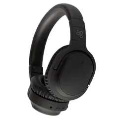 ag WHP01K ワイヤレスヘッドホン Bluetooth ANC ノイズキャンセリング マイク付 黒
