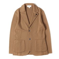 J6137 美品 ラルディーニ 現行クリップコットンニットジャケット 