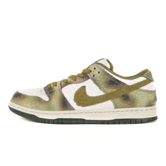 NIKE ナイキ サイズ:US10.5(28.5cm) | ALEXIS SABLONE SB DUNK LOW PRO QS (HJ3386-300) | オイルグリーン×デザートモス | ローカット スニーカー シューズ 靴【メンズ】【中古】