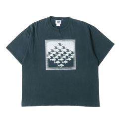 USA製 90s MC ESCHER エッシャー Tシャツ 空と水 魚 鳥 XL - メルカリ