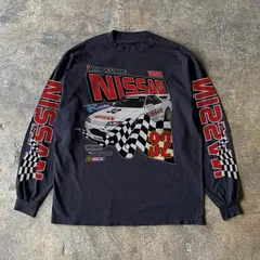 スカイライン GT-R レーシング 長袖 T シャツ メンズ レディース ユニセックス ブラック モータースポーツ ストリートファッション S～3XL