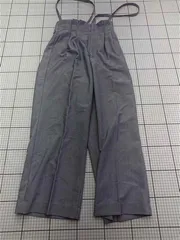 ◇ Θ スタイルヴォイスフォーエックス Stylevoice for xxx サスペンダーワイドパンツ グレー系 S レディース E  【1602240003569】