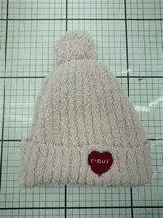 ◇ ⊇ ジェラート ピケ gelato pique ハートロゴ ニット帽 ピンク系 レディース E  【1602240004757】