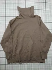 ◇ ⊇ ユニクロ UNIQLO タートルネックセーター 3XL ベージュ系 メンズ E  【1602240004887】