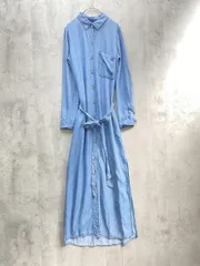 ZARA WOMAN ザラ ウーマン デニム シャツ ワンピース sizeXS/ブルー  ■◇レディース