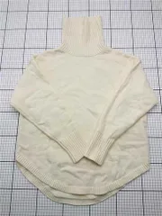 ◇ ⊇ アズールバイマウジー AZUL BY MOUSSY タートルネックニット Sサイズ アイボリー系 レディース E  【1602240005808】