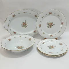 Noritake / ノリタケ ◆【洋食器】オールドノリタケ/ローズプレートセット レトロ 雑貨 コレクション ギフト【中古】 