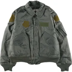 古着 90年代 米軍実品 CWU-45/P ミリタリー フライトジャケット USA製 LARGE メンズL相当 ヴィンテージ/evb034407