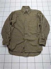 ◇ Θ ユニクロU UNIQLO U チェック柄長袖シャツ Sサイズ メンズ E  【1602240011496】