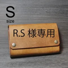 【R.S様専用】これ一つで2デッキ分！ レザーデッキケース ブラウン Sサイズ 本革 牛革