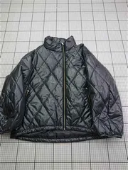 ◇ ⊇ コムサイズム COMME CA ISM 12-25MC01 キルティングジャケット 11 ブラック系 レディース E  【1603020013181】