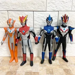 【人気】ウルトラヒーローシリーズ ウルトラマンルーブ ソフビセット BANDAI ウルトラマン ニュージェネレーション フィギュア 平成 令和