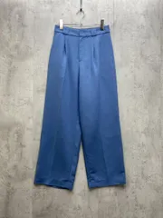 CITEN シテン 4214-106-0044 タック セミワイド スラックス パンツ sizeM/青 ■◇レディース