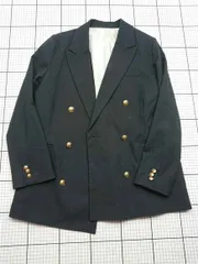 ◇ Θ ミラ オーウェン Mila Owen ダブルブレストジャケット ネイビー系 サイズ1 レディース E  【1603020014652】