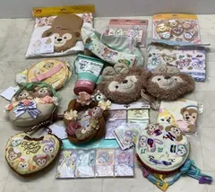 MP-00355 訳あり ディズニー ダッフィー シェリーメイ ウォッシュタオル、フェイスポーチ、エプロン ミトンセット