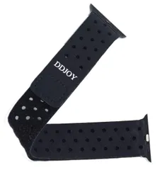 DDJOY 対応アンクルバンド ワークアウト用 Apple Watch Series 4 3 2 1 42mm/ 44mmに対応 Sサイズ ブラック [ブラック] [49/46/45/44/42mm(series 3 2 1), Small]