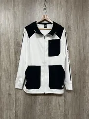 UNDER ARMOUR アンダーアーマー UAアーマーニット フルジップ ジャケット sizeXL/白ｘ黒 ■■ メンズのサムネイル