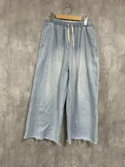 FREAK'S STORE フリークスストア 切りっぱなし イージー デニムパンツ sizeM/水色 ■■ メンズのサムネイル