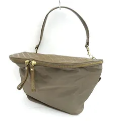 russet / ラシット ◆ワンショルダーバッグ/肩掛けバッグ/レザー×ナイロン/カーキ 【バッグ/バック/BAG/鞄/カバン】 レディースファッション【中古】 