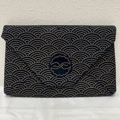 印傳屋 合切袋 印伝 INDEN-YA 巾着 雀踊り - メルカリ
