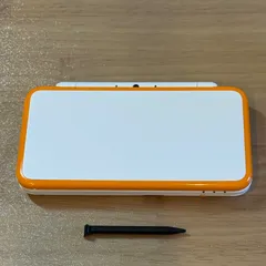 3-089【美品】Newニンテンドー2DS LL ホワイト×オレンジ