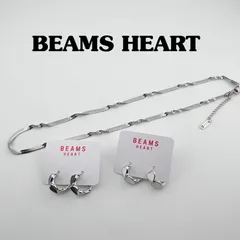 BEAMS HEART / ビームスハート　ネックレス & ピアス2点　セット